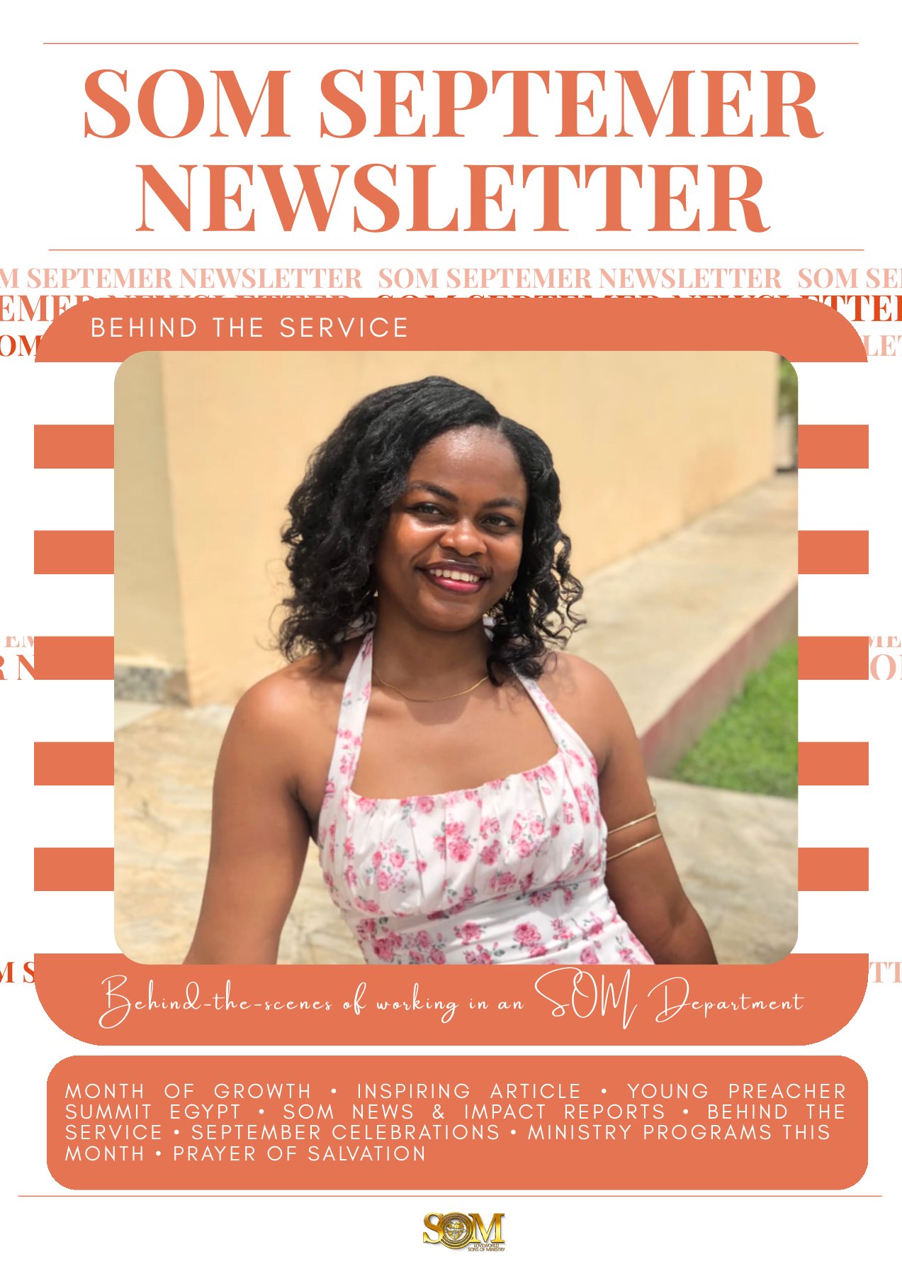 SOM September Newsletter cover